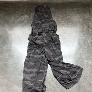 SPLENDID Women’s Black Camo Wide-Leg Jumpsuit